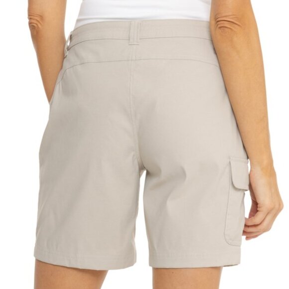 EDDIE BAUER Women's Tech Shorts Sz: 6 Pumice (Khaki) - Picture 4 of 10
